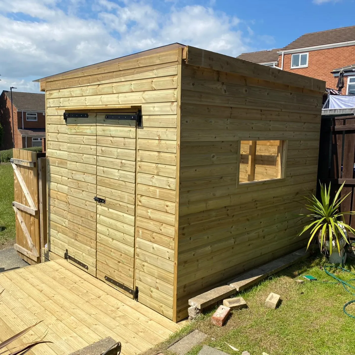 Wooden Garden Building